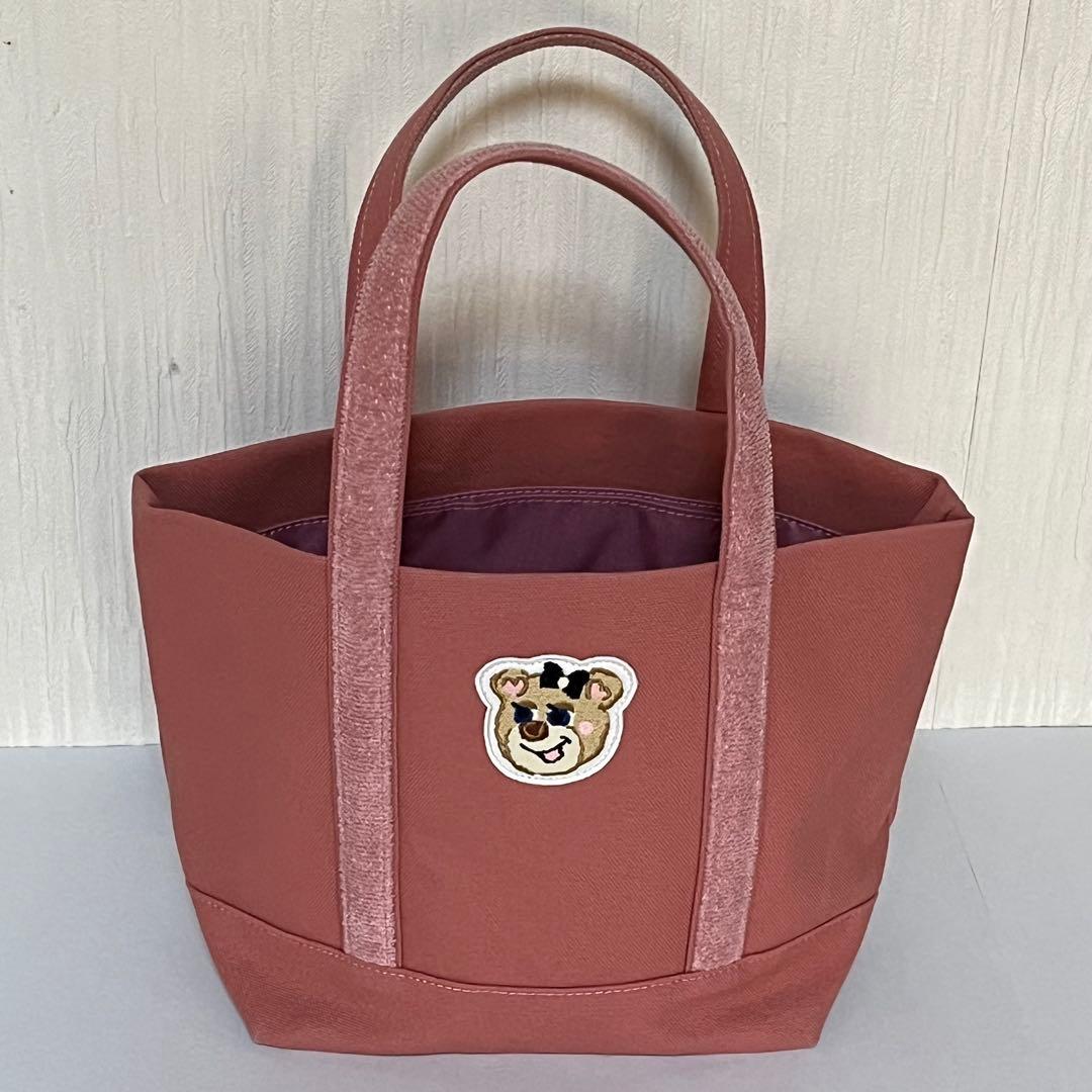 ラブラリー バイ フェイラー オールドテディガール　ワッペントートバッグ