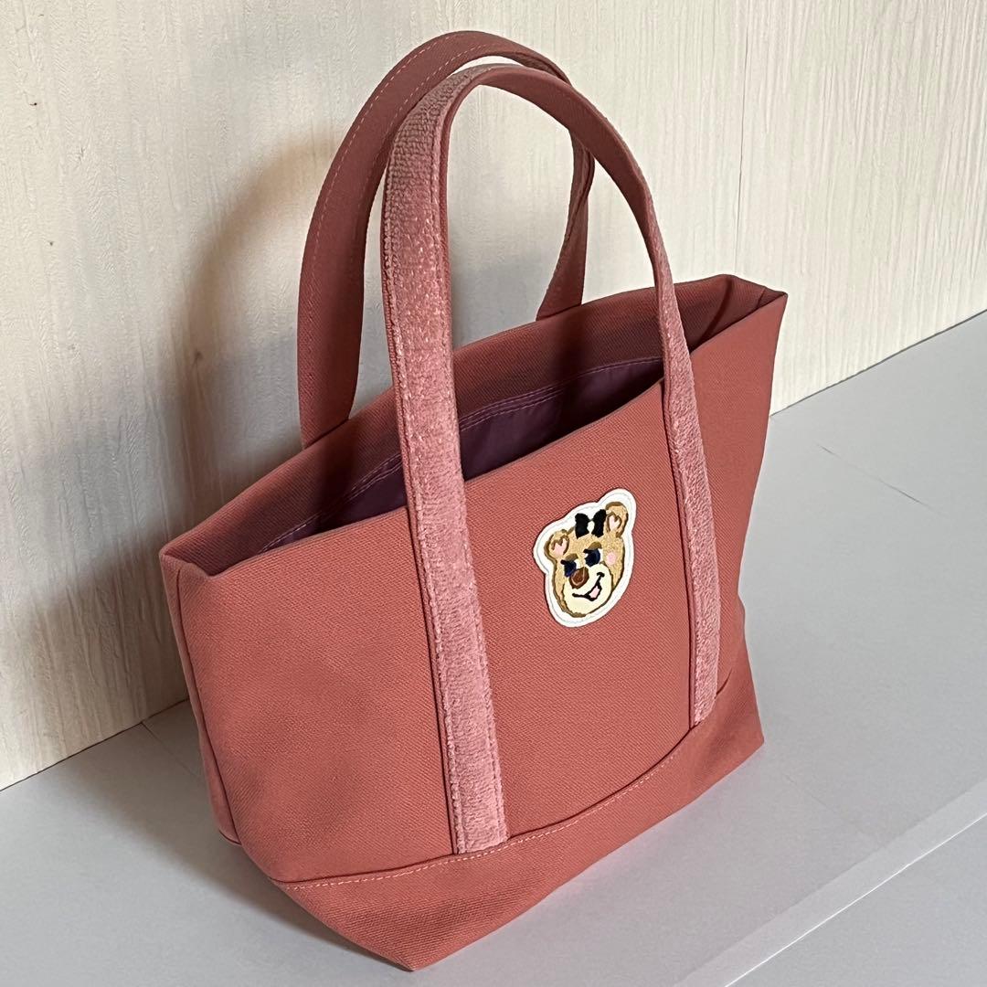 ラブラリー バイ フェイラー オールドテディガール　ワッペントートバッグ