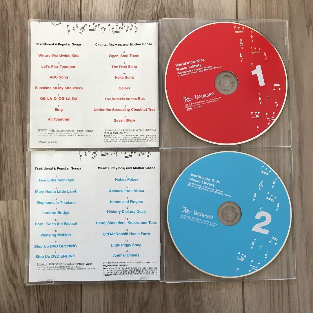 『2015年購入』ワールドワイドキッズ DVD ＋CD