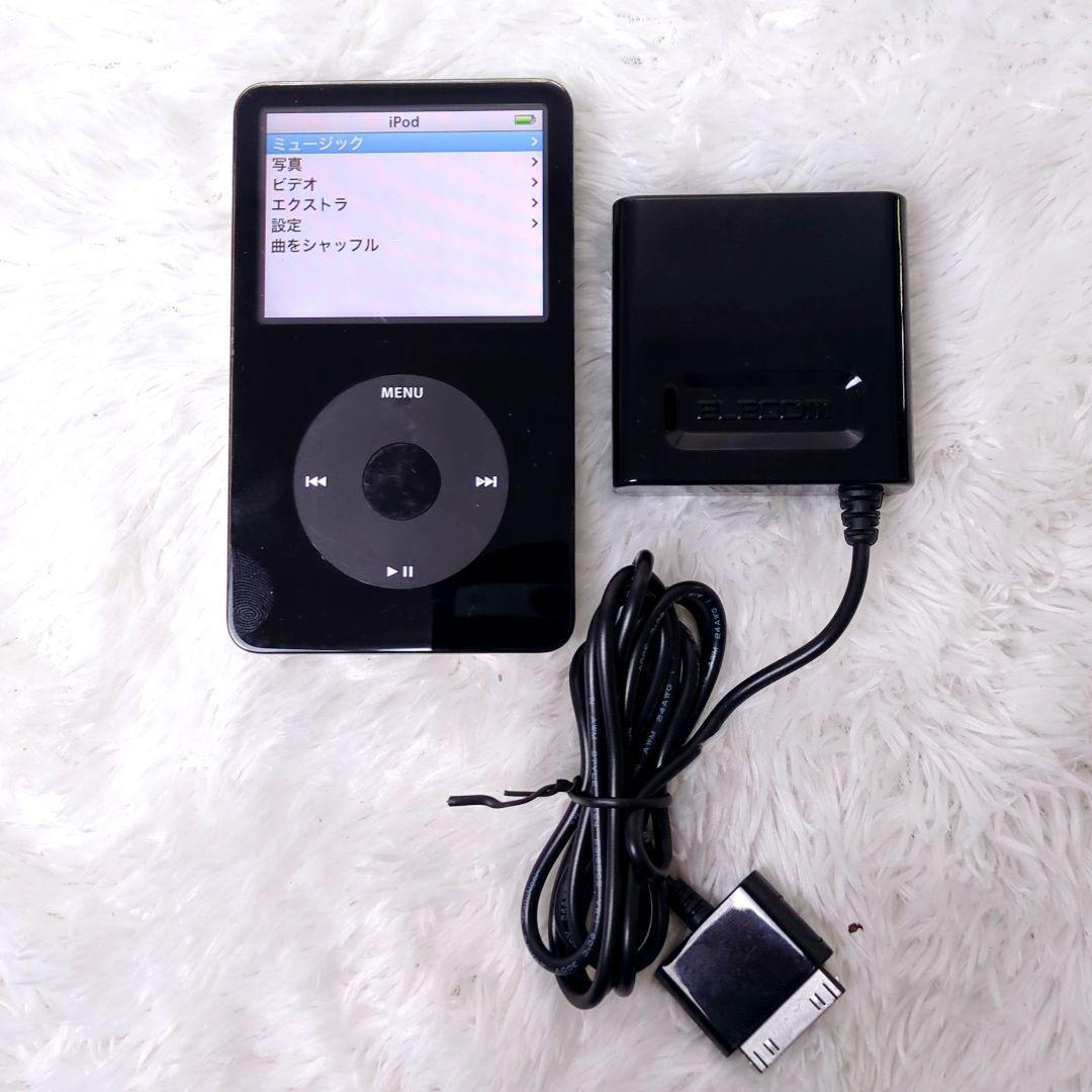 稼動品 ipod classic 5.5世代 80GB MA450J 充電器付き