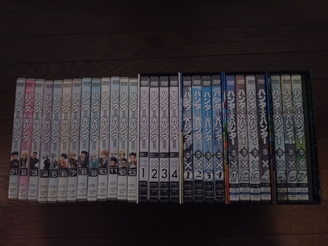 セル版 HUNTER×HUNTER DVD 全28巻 ハンター×ハンター旧アニメ