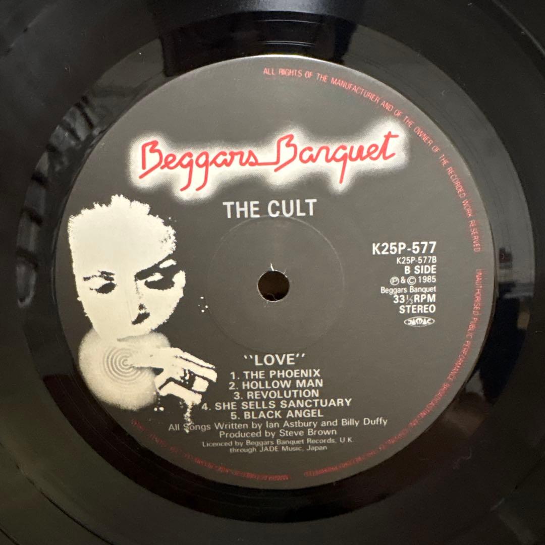 洋楽 THE CULT LOVE K25P-577