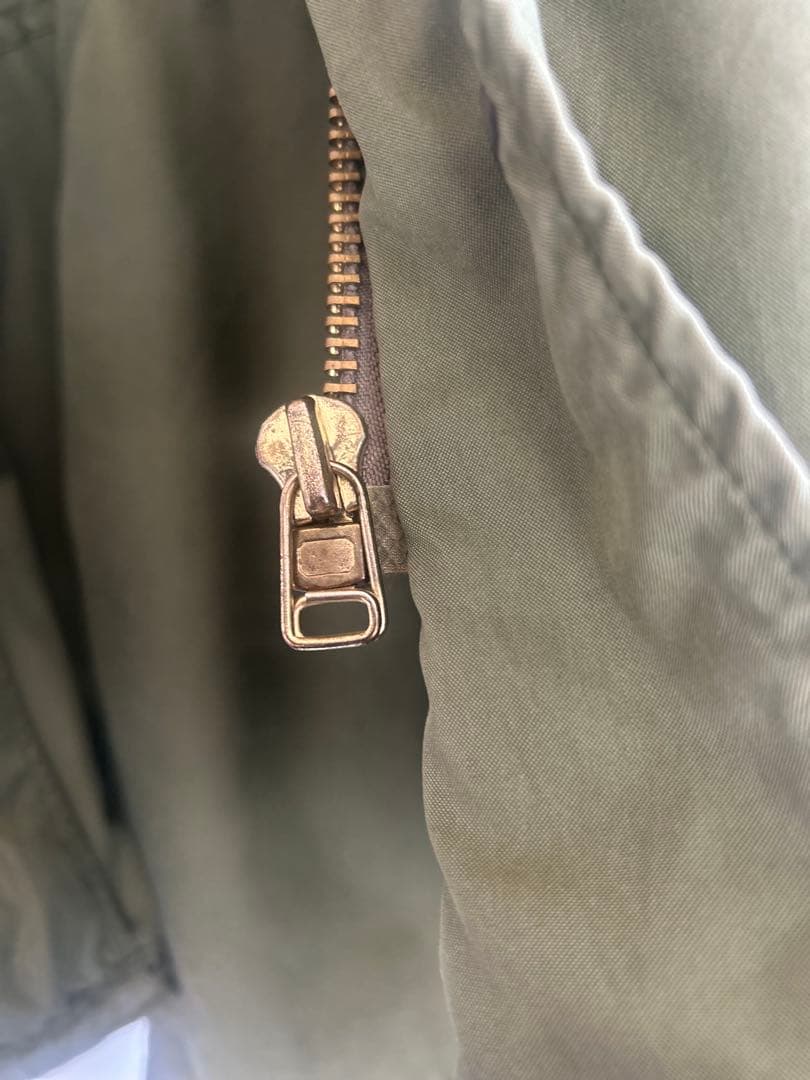 初期型 70s アメリカ軍実物　M-65 フィッシュテールフルセット