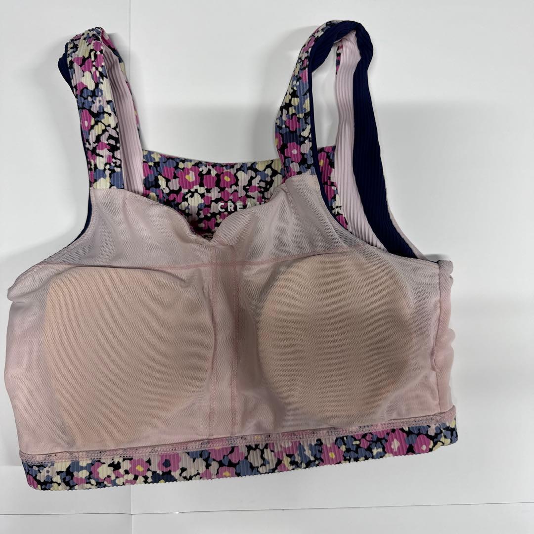 Cream Athletics 花柄 ジャザサイズ ブラ レギンスセット