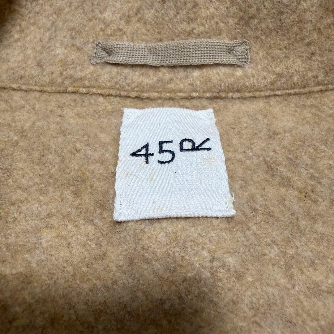 【極美品✨】45R ふわふわぬくぬく 縮絨ウールのロングコート