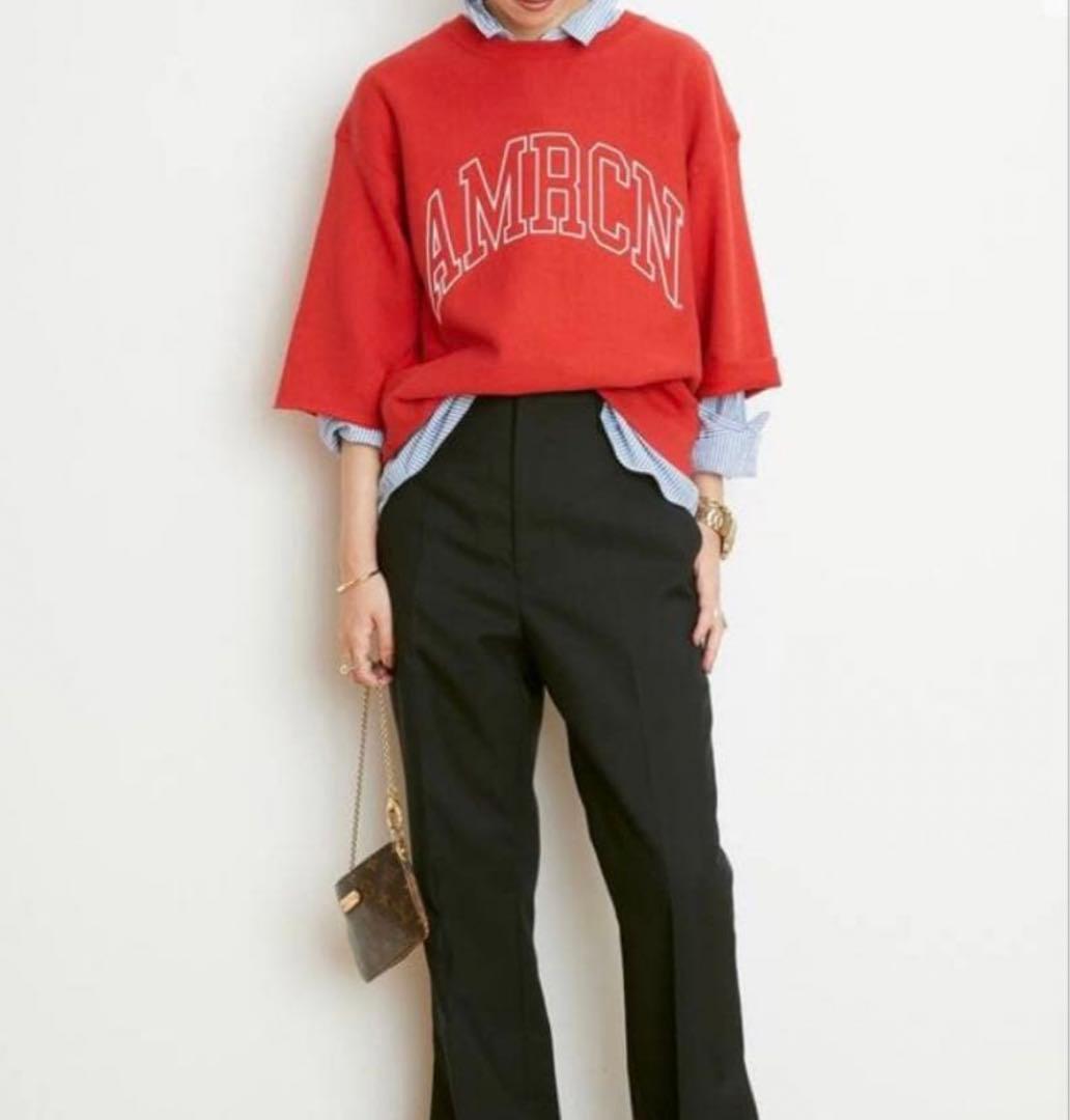 AMERICANA アパルトモン　2024SS カットオフスウェット　美品