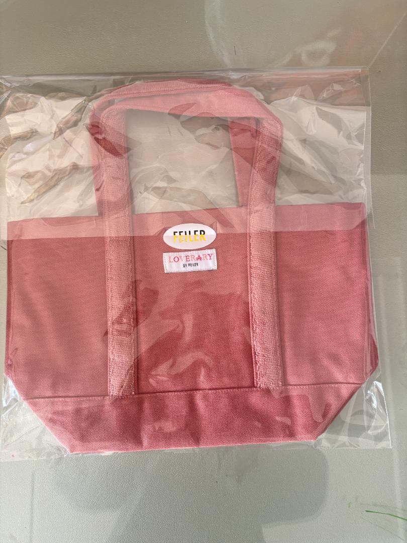 ラブラリーバイフェイラー　オールドテディガール　ワッペントート　ピンク