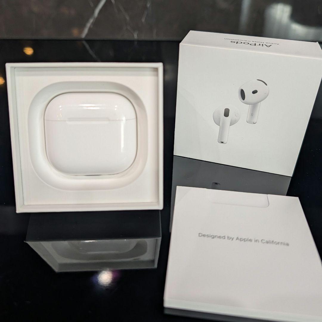 AirPods 4 本体アクティブノイズキャンセリング搭載