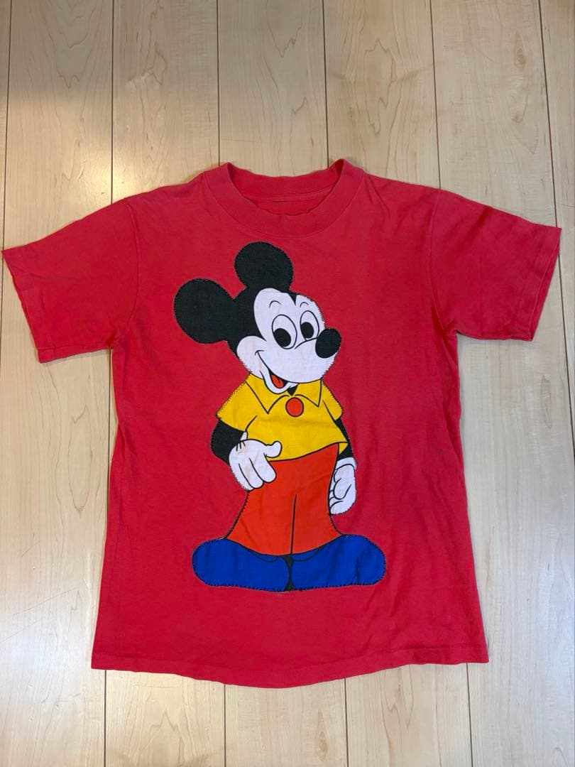 希少/80s ミッキー ヴィンテージTシャツ BTTF劇中同モデル シングル