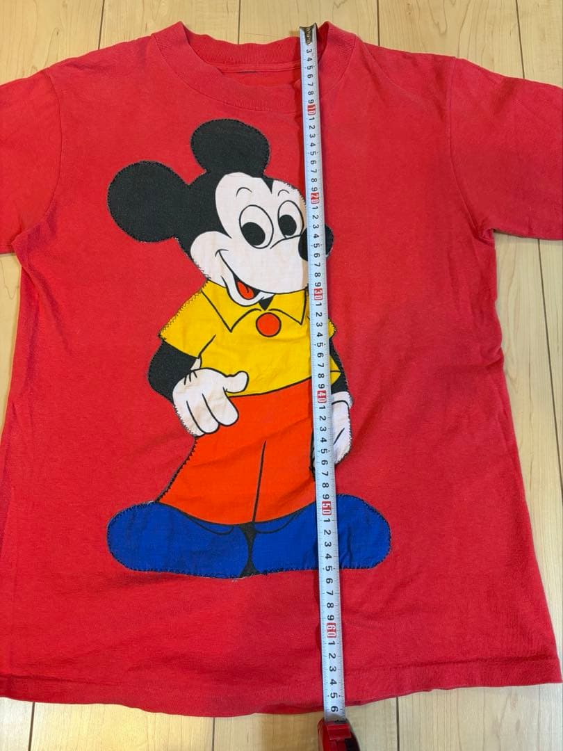 希少/80s ミッキー ヴィンテージTシャツ BTTF劇中同モデル シングル