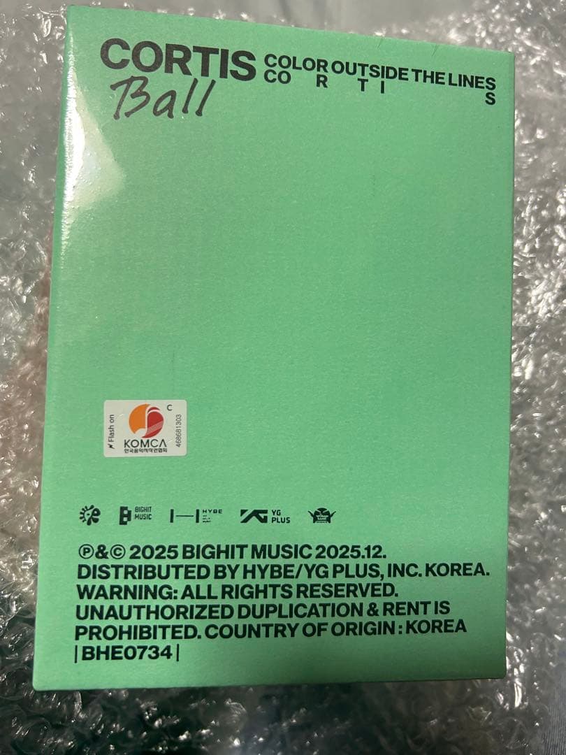 CORTIS Ball ver. 公式 新品未開封