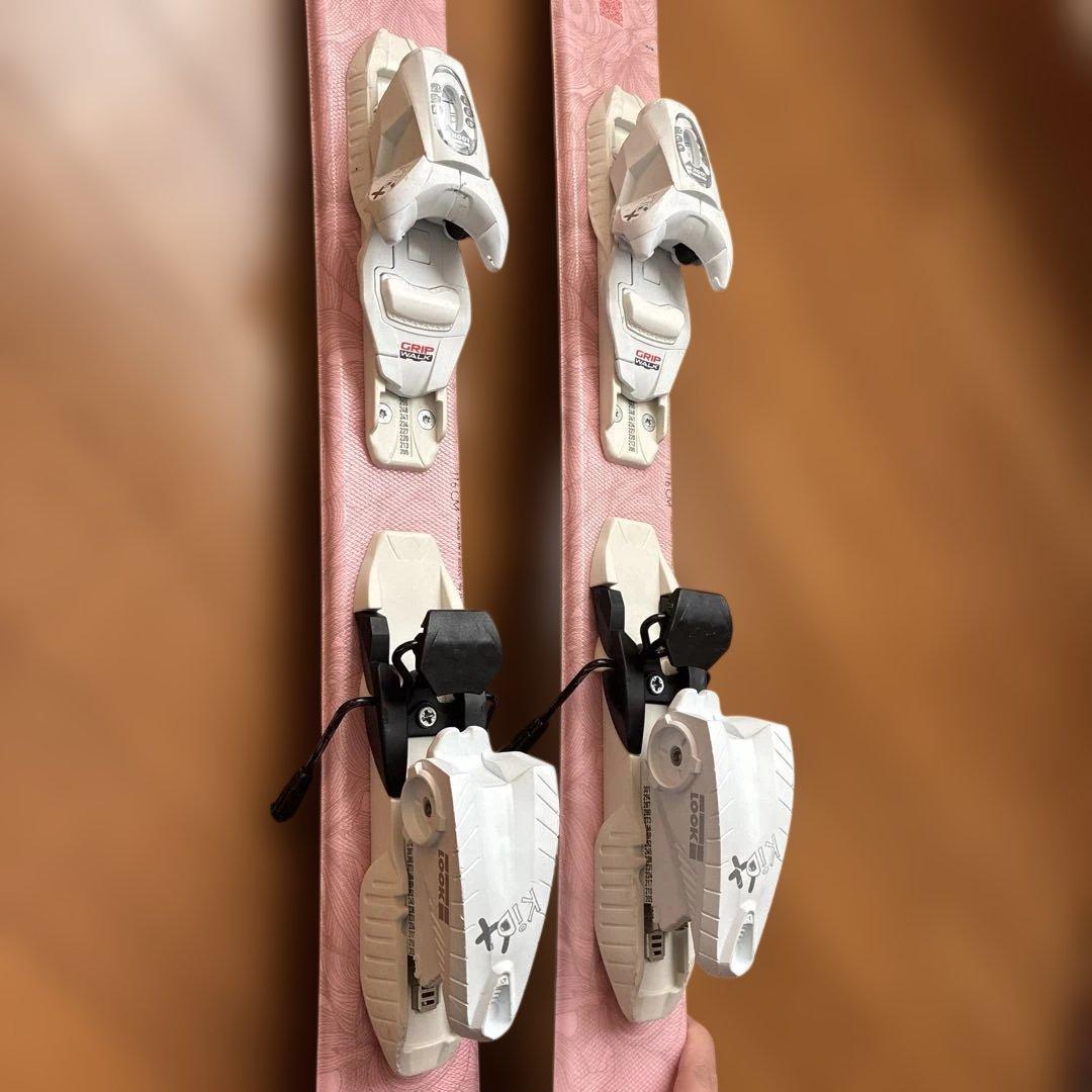 ロシニョール スキー 4点セット 板110cm 靴21cm ストック85cm