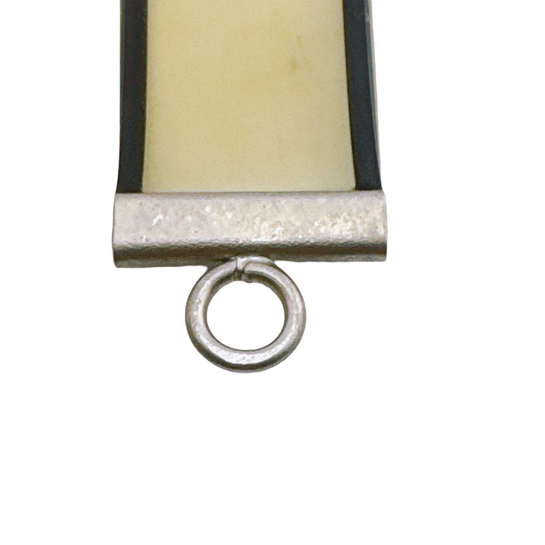 シャネル ブレスレット バングル ロゴ ラバー クリア ブラック ヴィンテージ