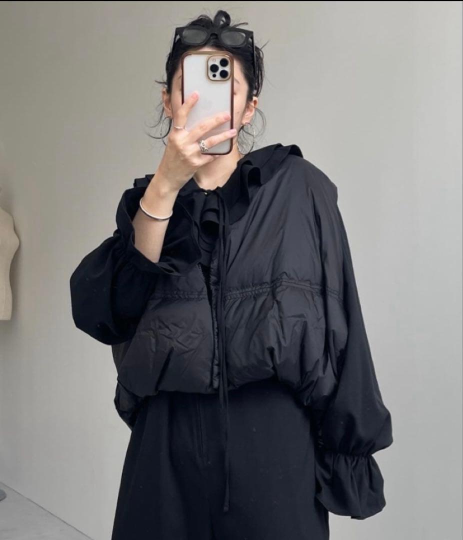 wee9s エッグベスト 2025AW エッグショートダウンベスト