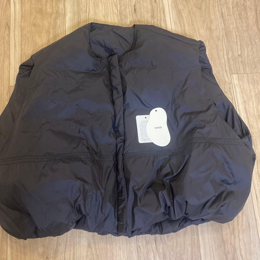 wee9s エッグベスト 2025AW エッグショートダウンベスト