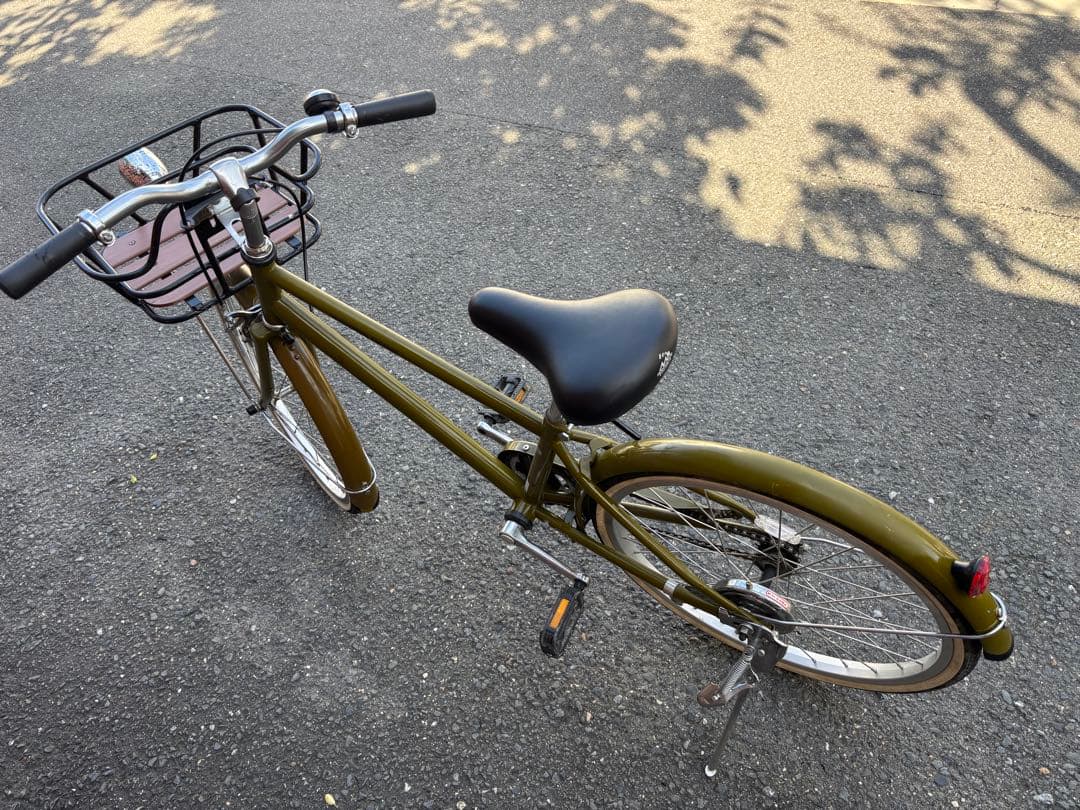 innovation factory子供用自転車 オリーブグリーン