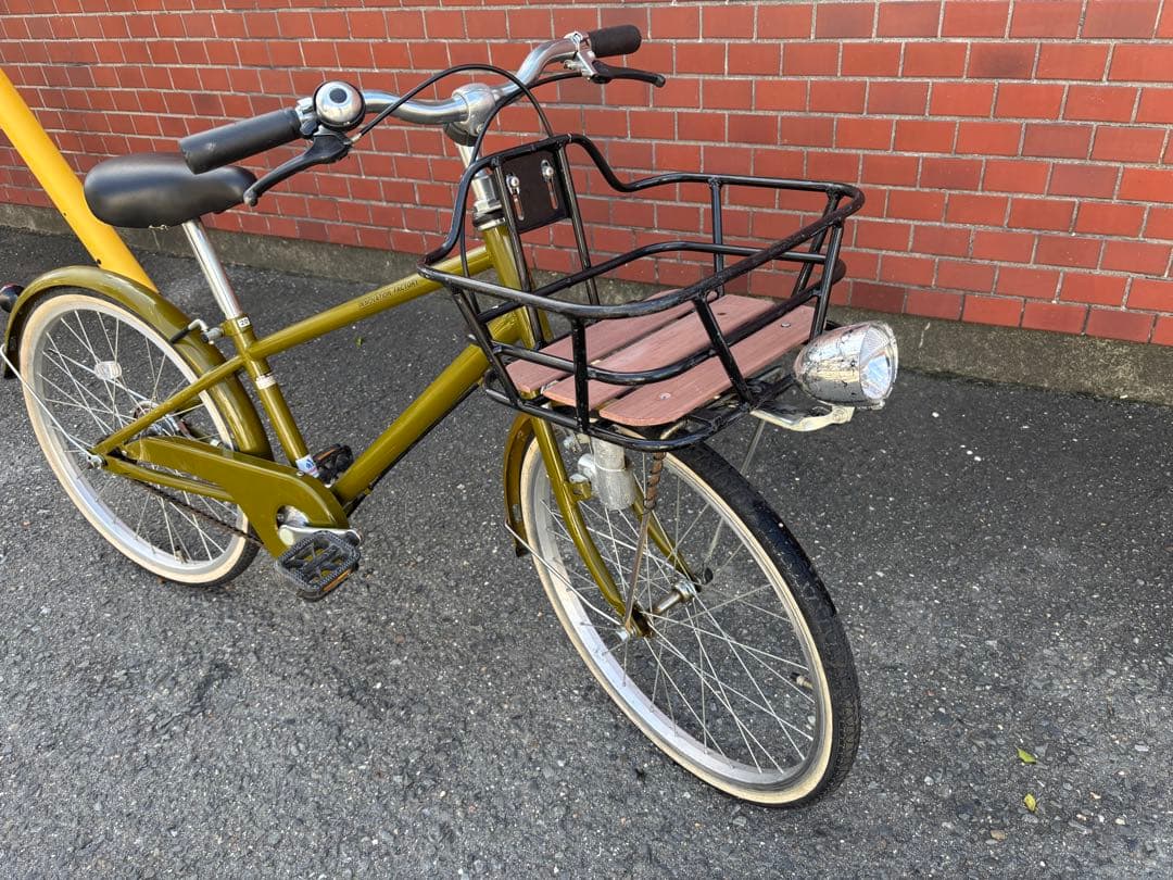 innovation factory子供用自転車 オリーブグリーン