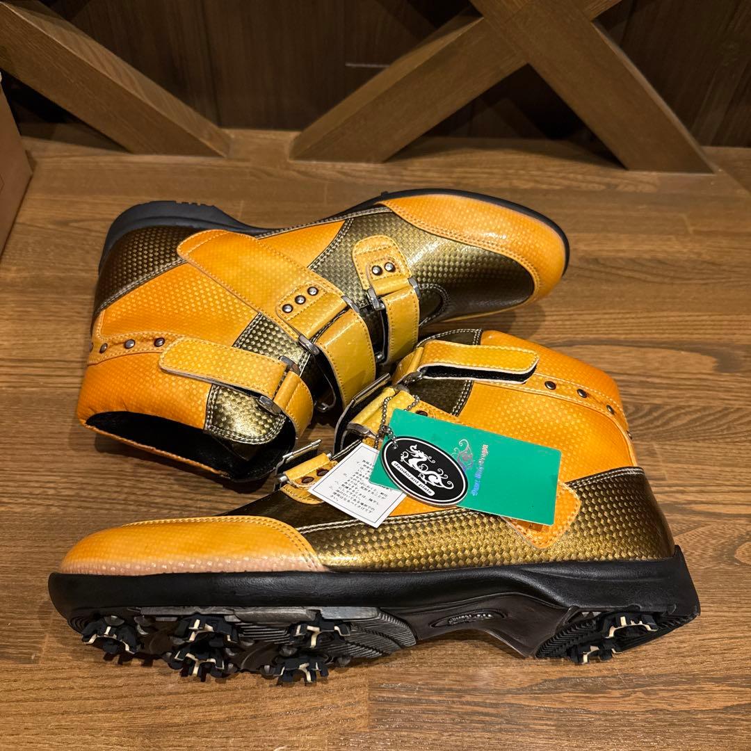 ゴルフシューズ イエロー/グリーン 未使用