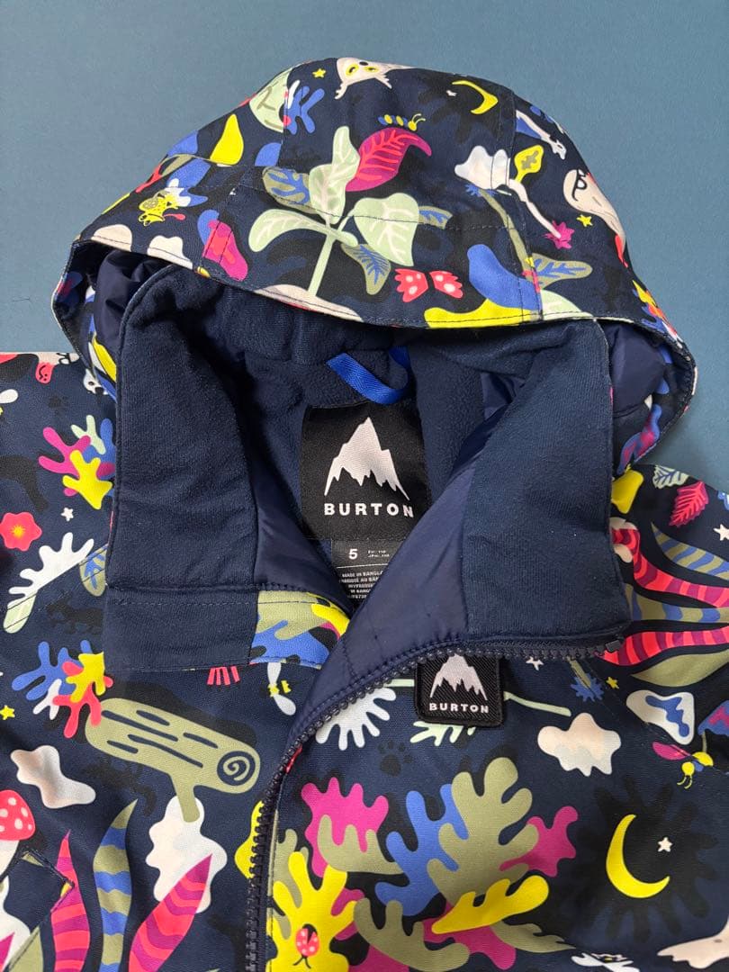 バートン　110 120スノーボードウェア　子供　キッズ BURTON ビブ