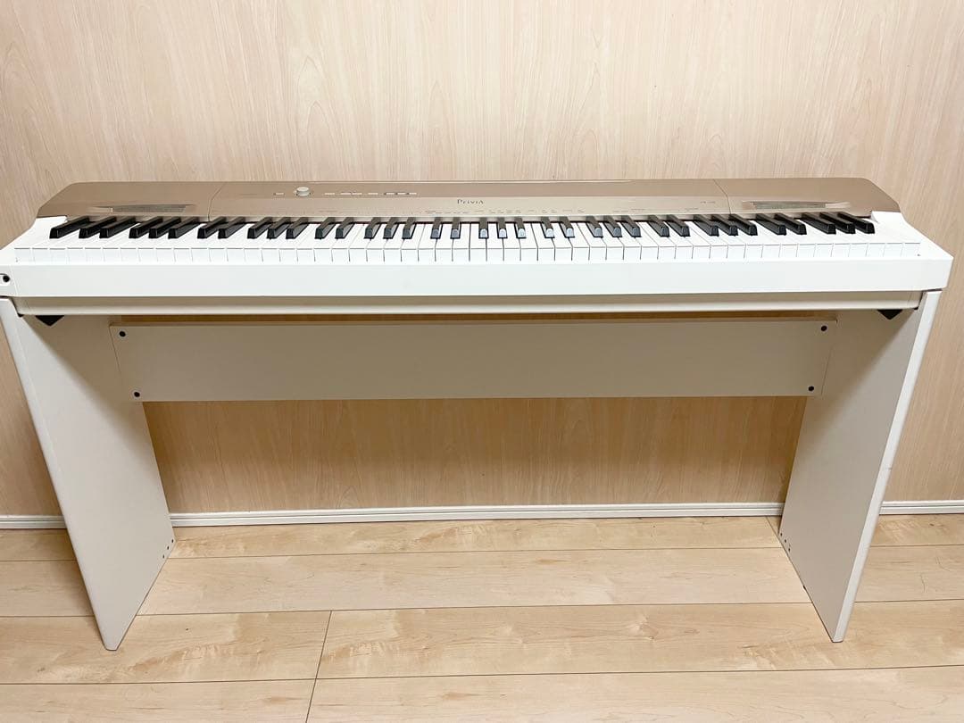 Privia 160 電子ピアノ シャンパンゴールド
