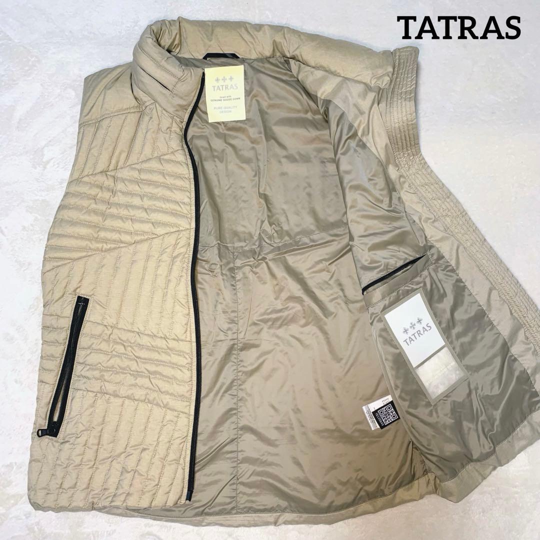 【極美品】 TATRAS ダウンベスト ジャケット 白タグ 4425