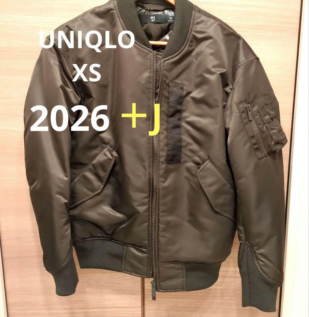+J 2026 ハイブリッドダウンオーバーサイズMA1 UNIQLO