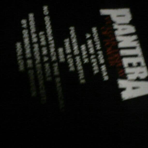 Pantera,VulgarDisplayOfpower,bandscore楽譜