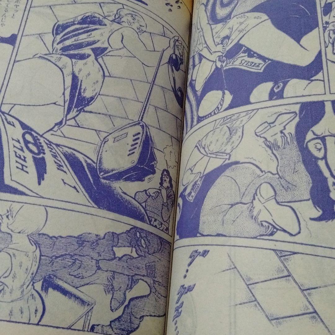 ワイルド7　特集号　週刊少年キング　1973年　望月三起也　血のロープ　飛葉