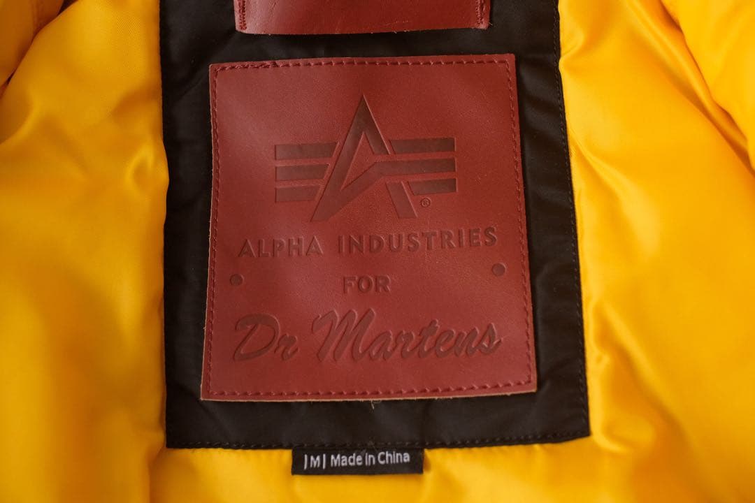 Alpha Industries × Dr. MartensリバーシブルMA-1