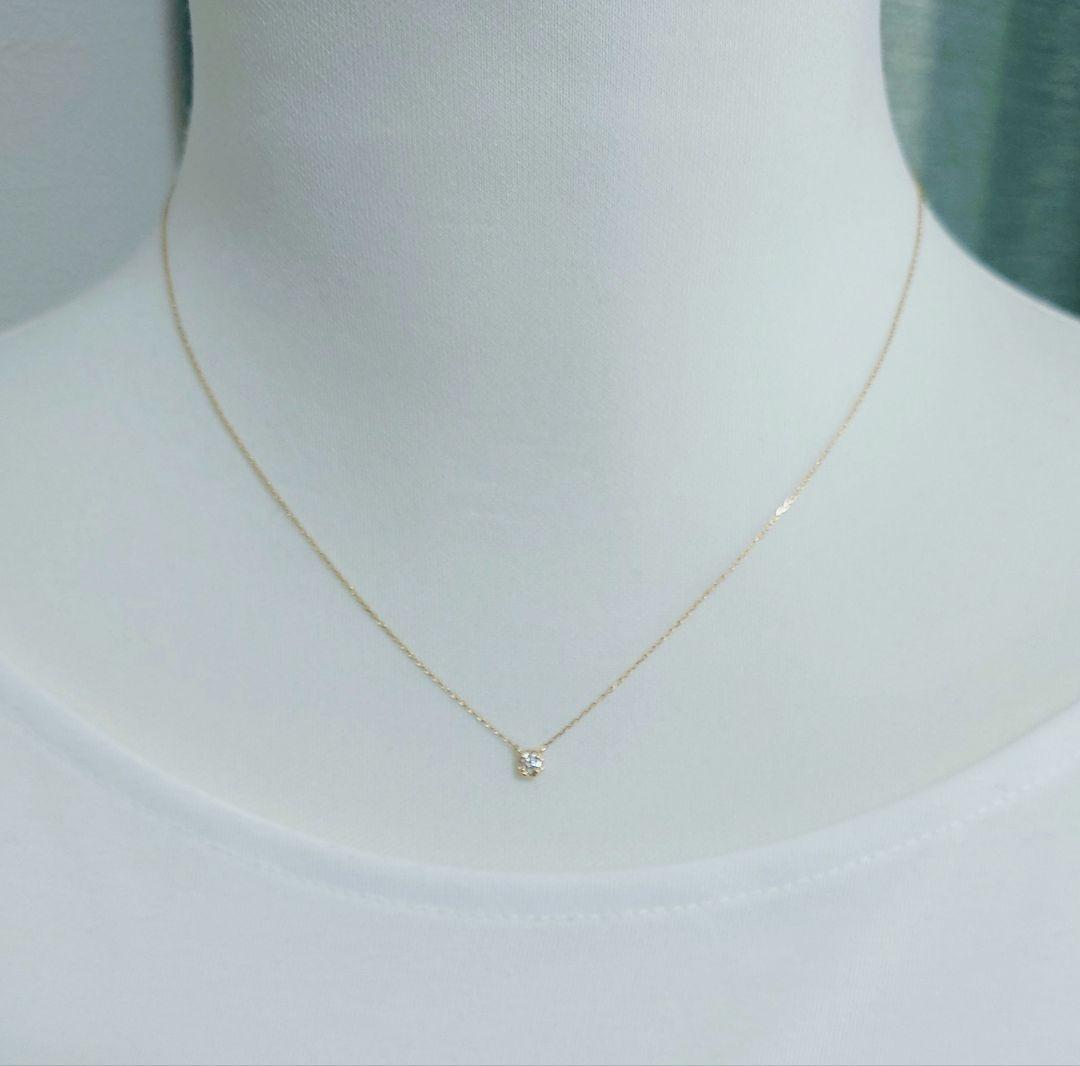 アーカー K18ダイヤモンドネックレス 18金 ダイヤ AHKAH