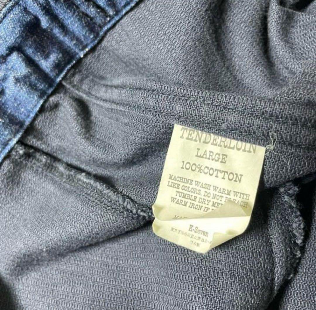 テンダーロイ　ピケジャケット　ネイビー　L JKT brother hood