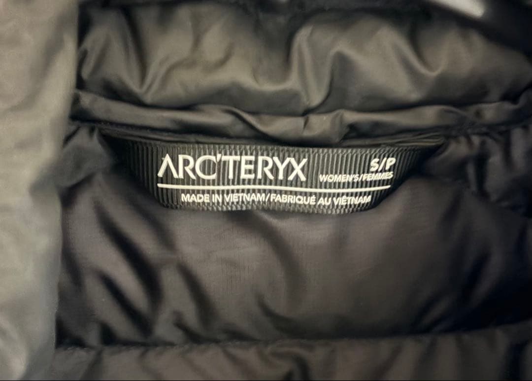 S*a様 アークテリクス セリウム ダウンベスト ウィメンズ S ブラック