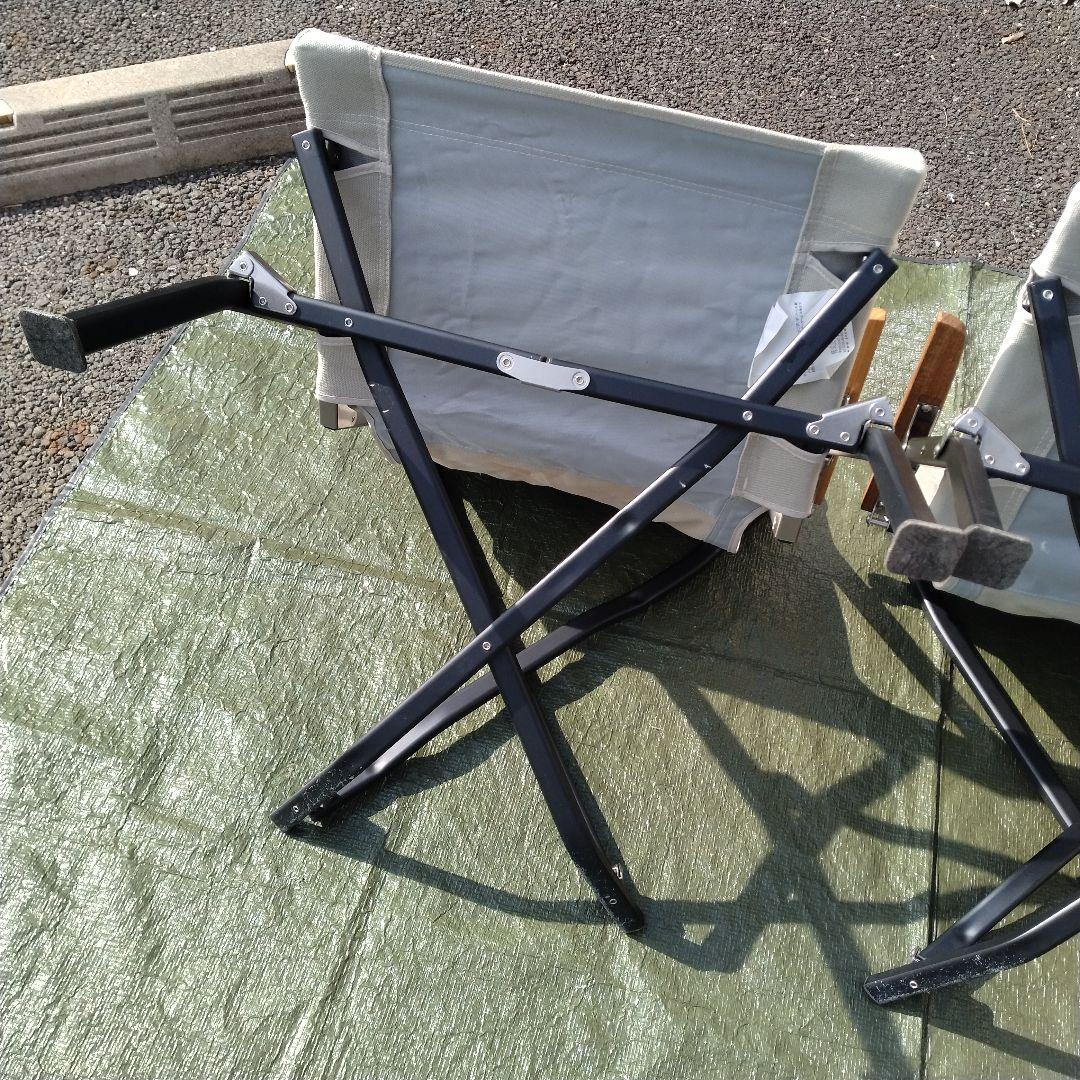 スノーピーク 2脚セット ローチェアーショート　アイボリー LV-093IV