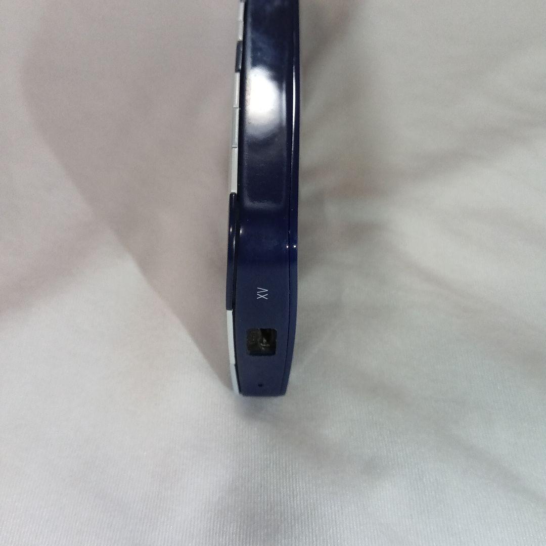 INFOMBAR xvネイビー au 携帯電話本体　インフォバー　KYX31