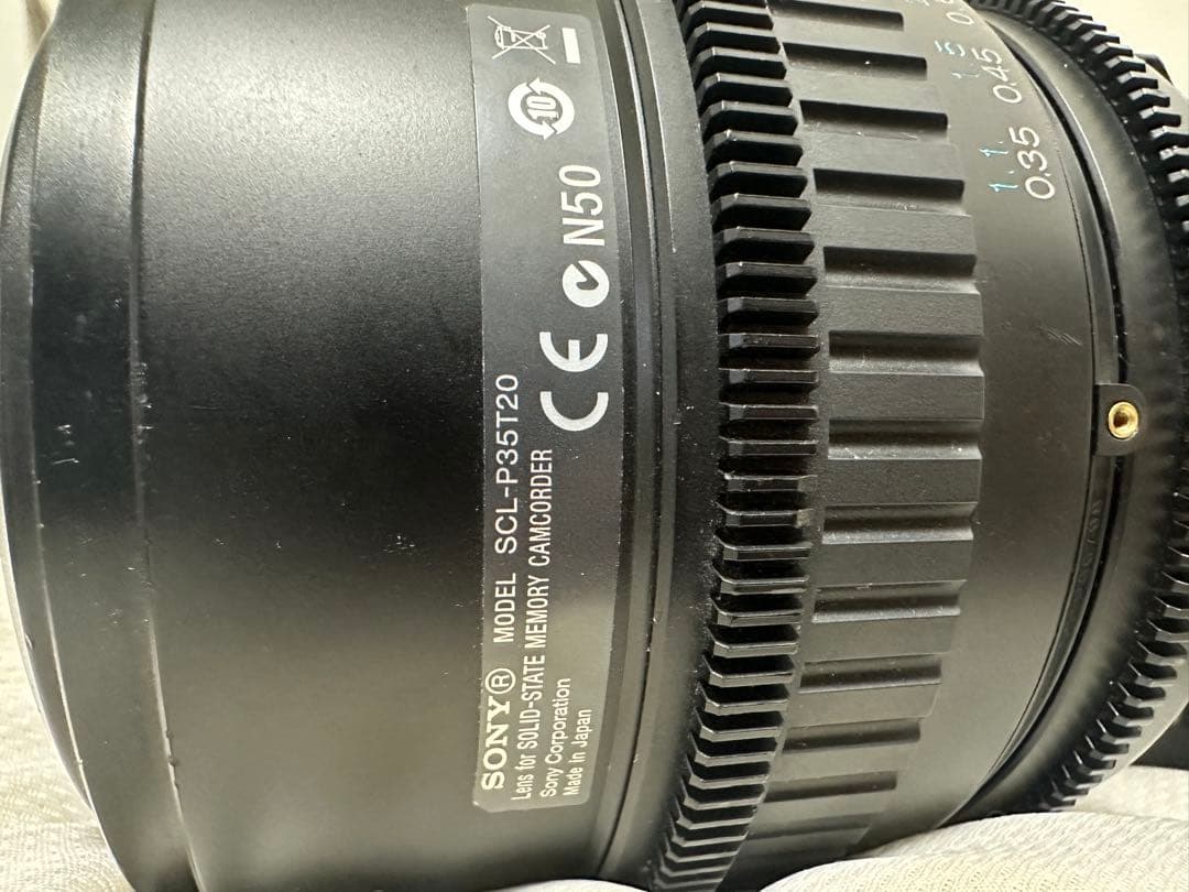 SONY CineAlta prime 35mm SCL-P35T20 レンズ