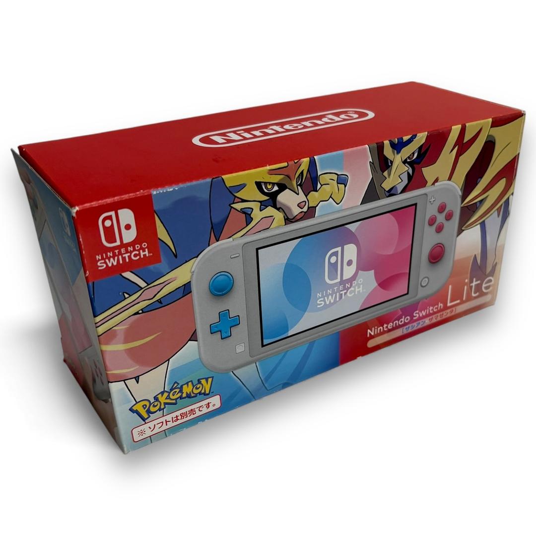 ★未使用品★極美品Nintendo Switch Lite ザシアン・ザマゼンタ