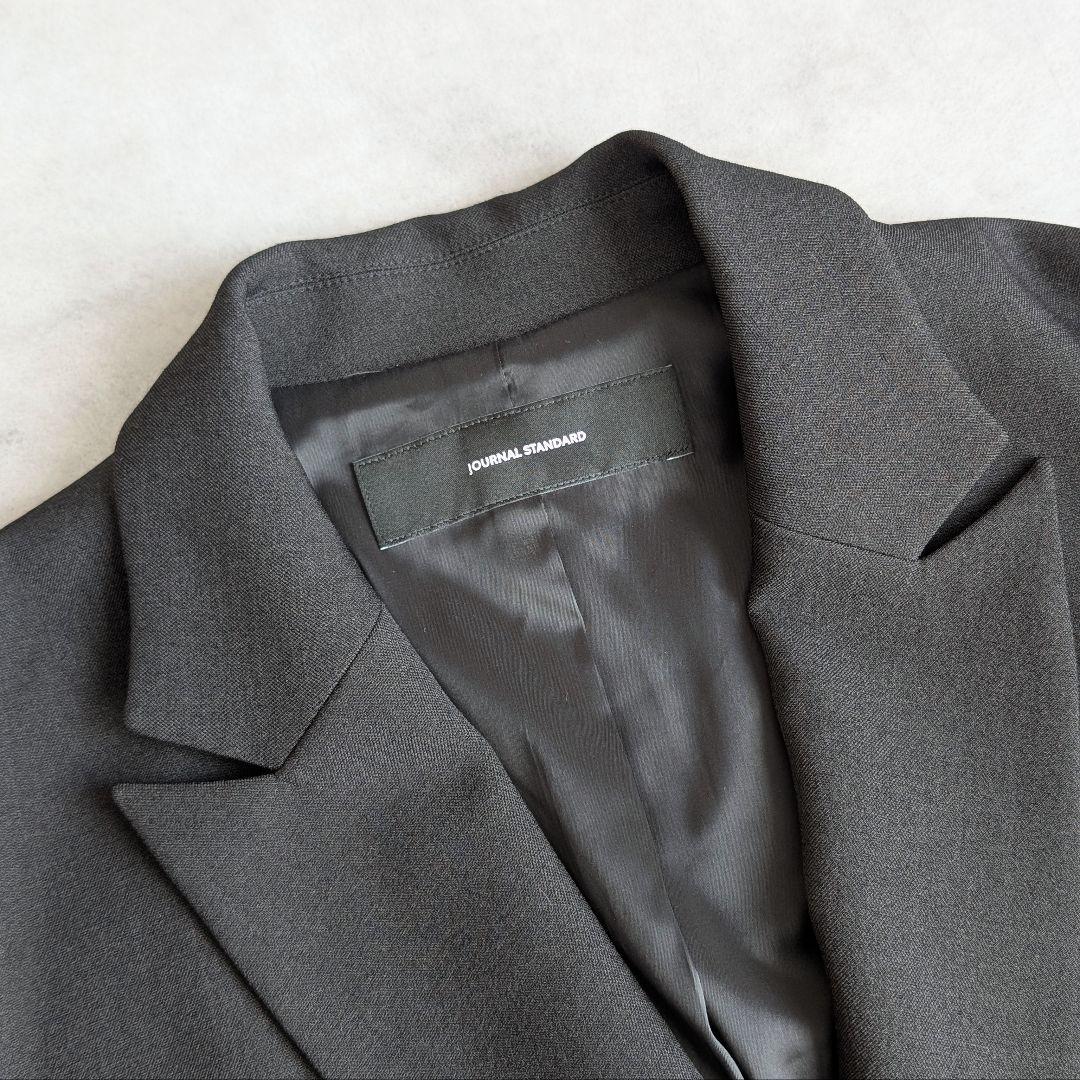 JOURNAL STANDARD ウールライクストレッチジャケット ブラック