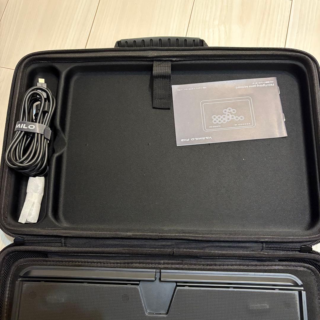 Varmilo FK2 ブラック アミロ レバレス ハードケース 美品