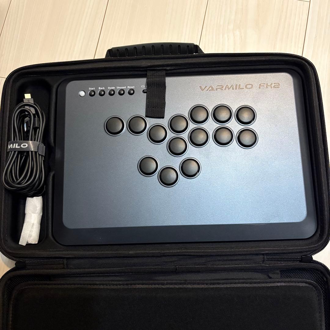 Varmilo FK2 ブラック アミロ レバレス ハードケース 美品