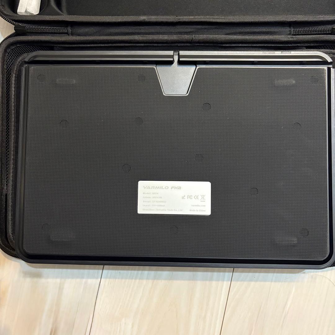 Varmilo FK2 ブラック アミロ レバレス ハードケース 美品