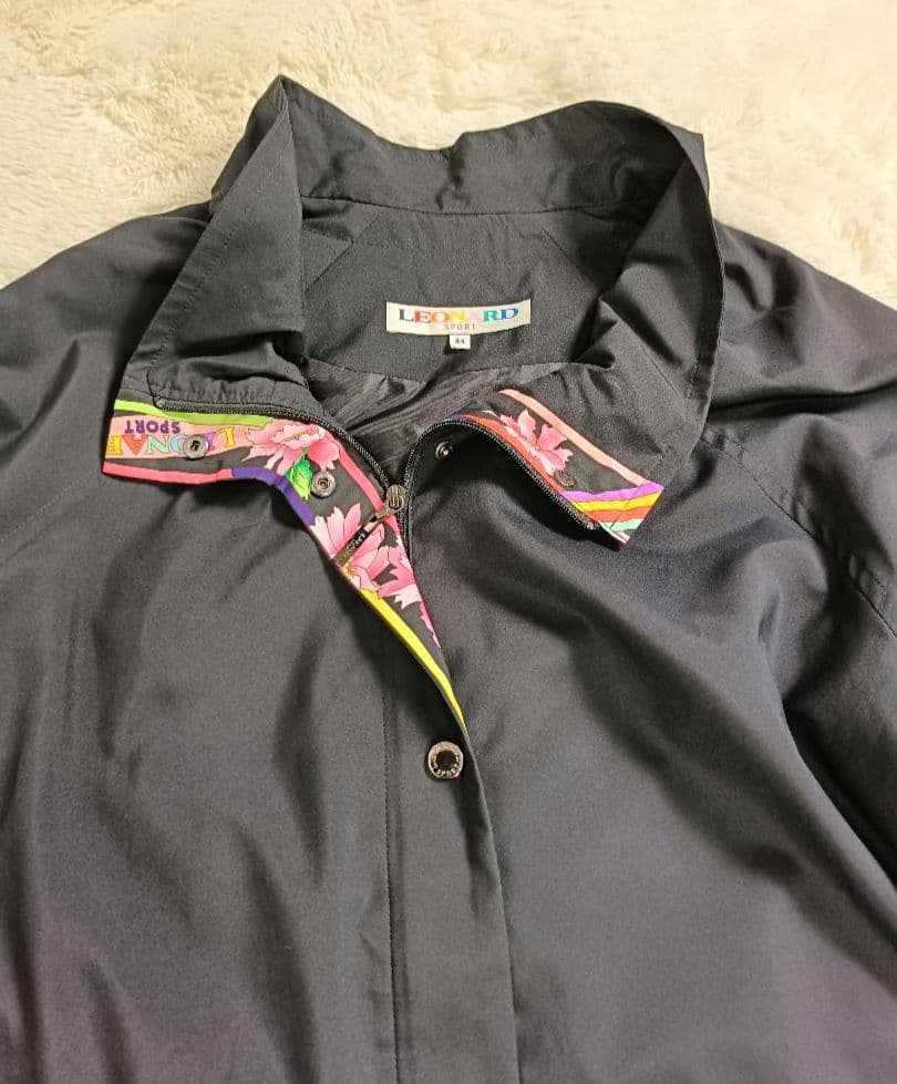 メル64475LEONARD フード付ジャケット【サイズ44 XL相当】【