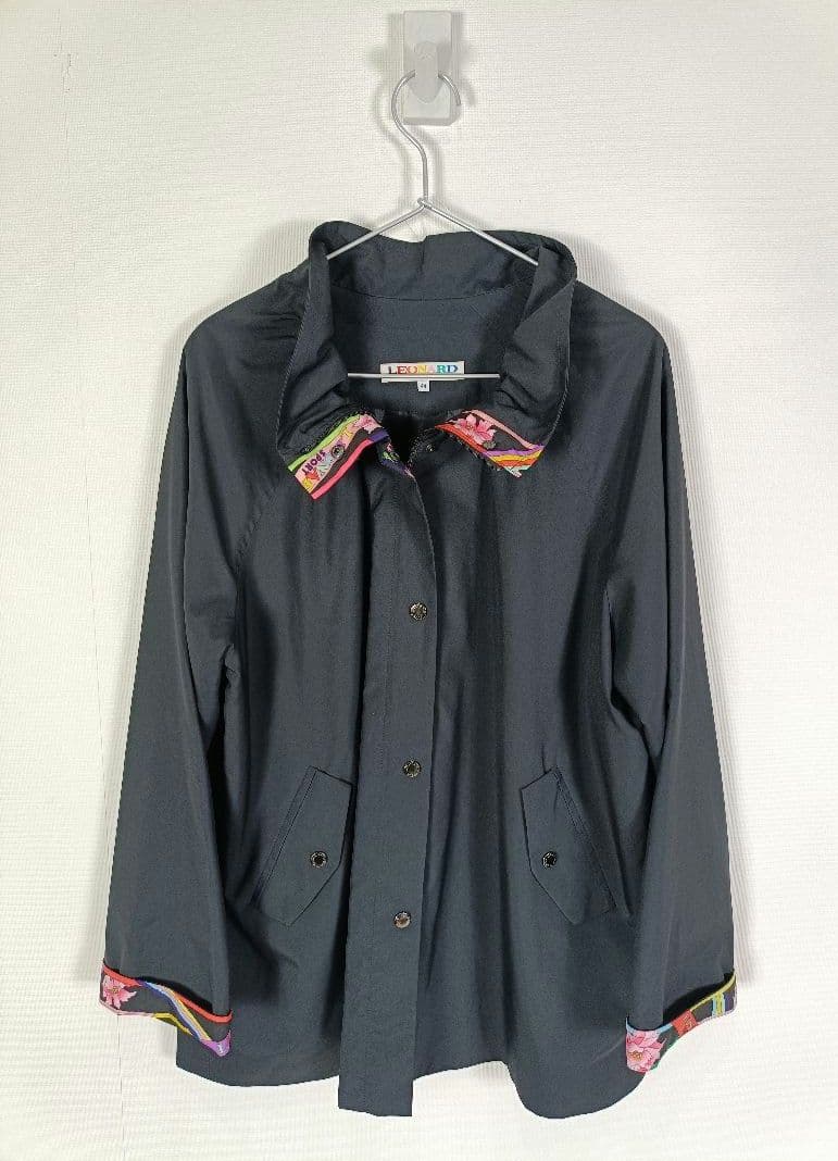 メル64475LEONARD フード付ジャケット【サイズ44 XL相当】【