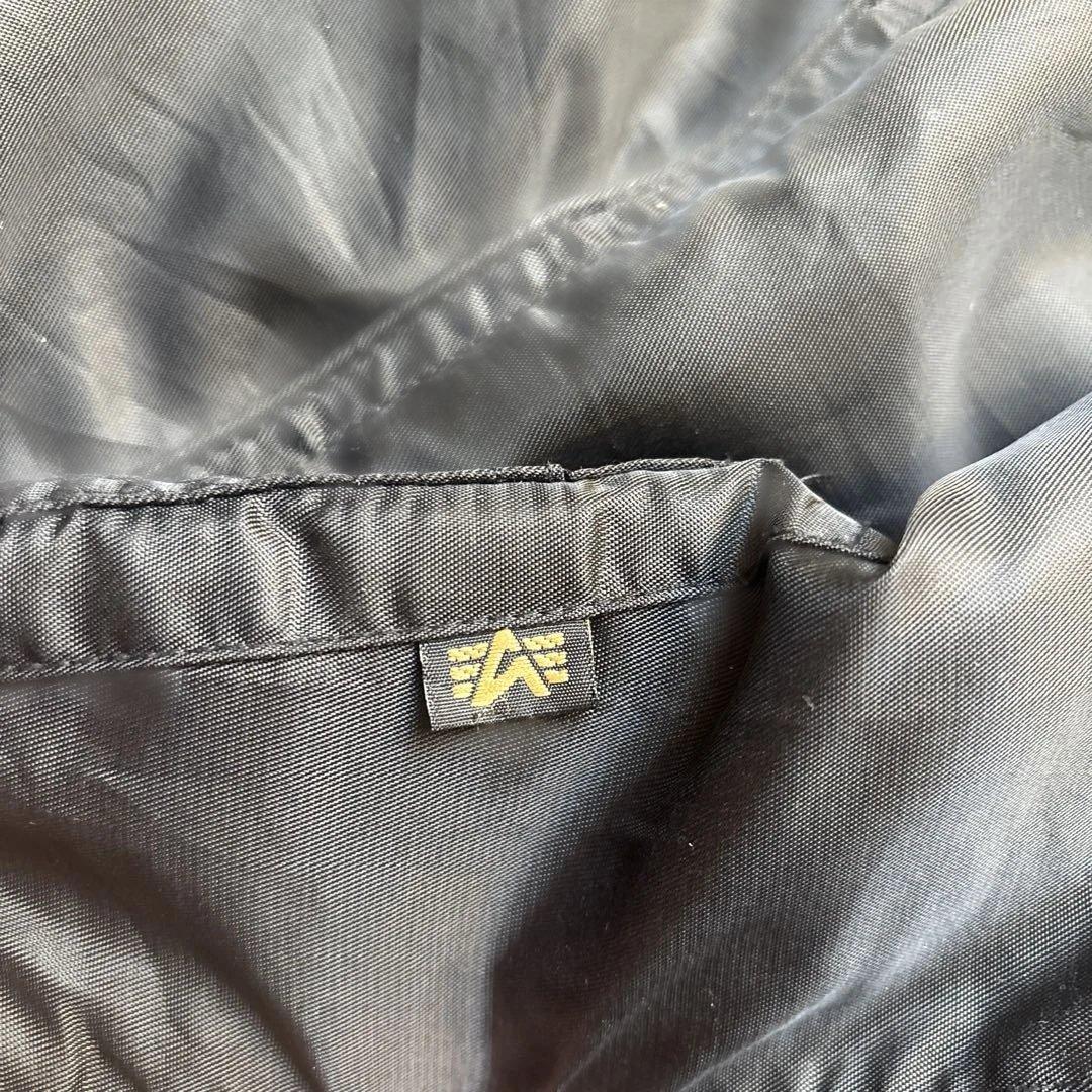 ALPHA INDUSTRIES MA-1フライトジャケット ブラック M