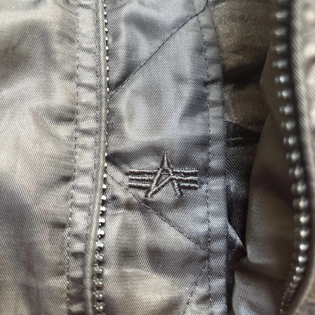 ALPHA INDUSTRIES MA-1フライトジャケット ブラック M