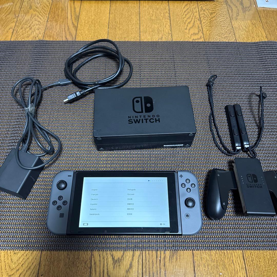 Nintendo Switch グレー 本体 おまけ付き