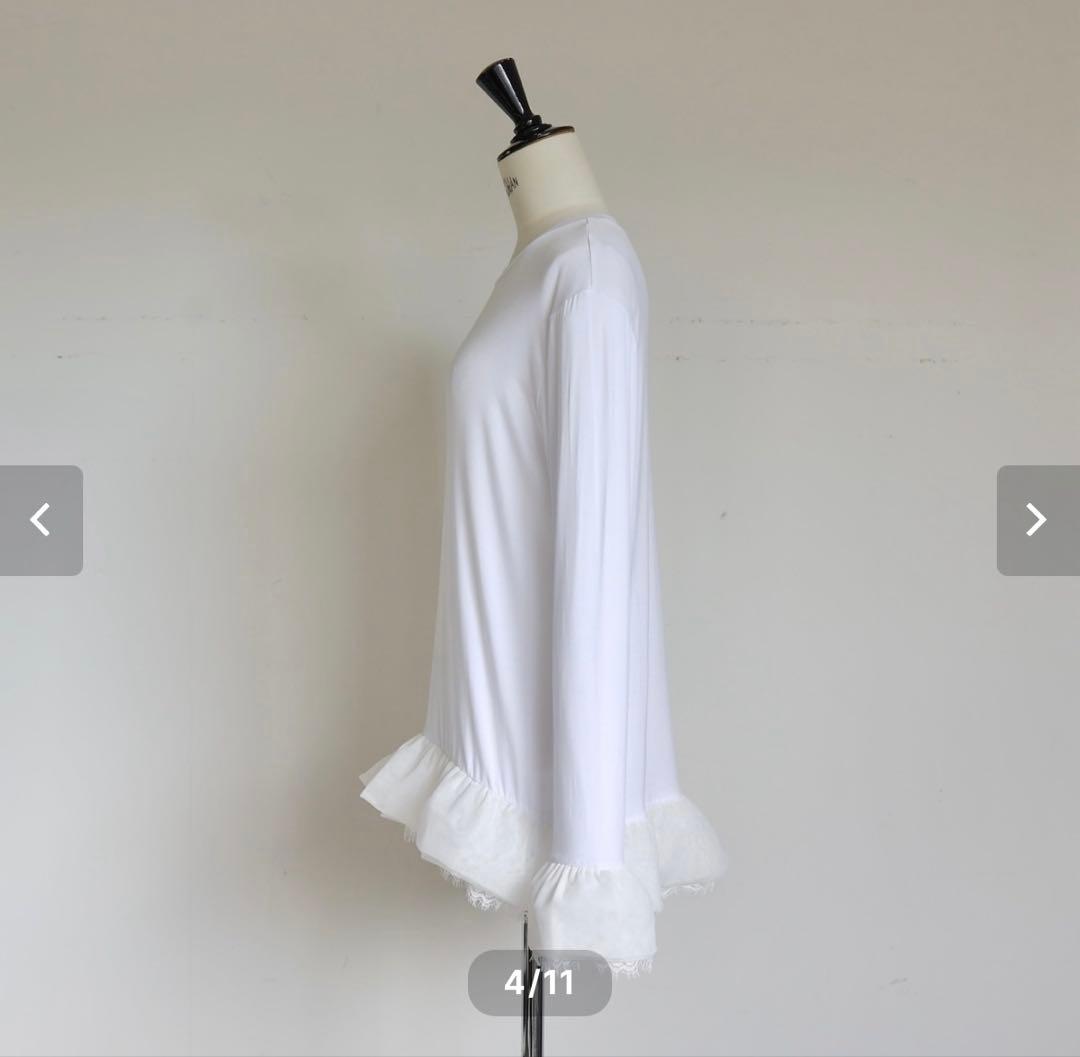 【新品】gypsohila MATCH LONG TEE LONGホワイト