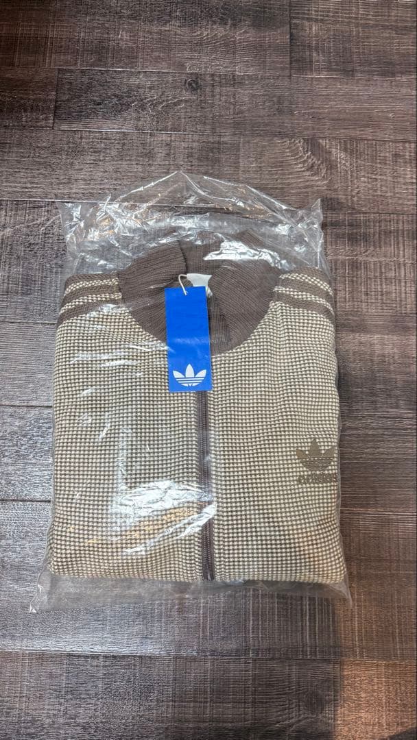 アディダス クロップ　トラップ　トップ　3XL 定価以下！　ワッフルニット