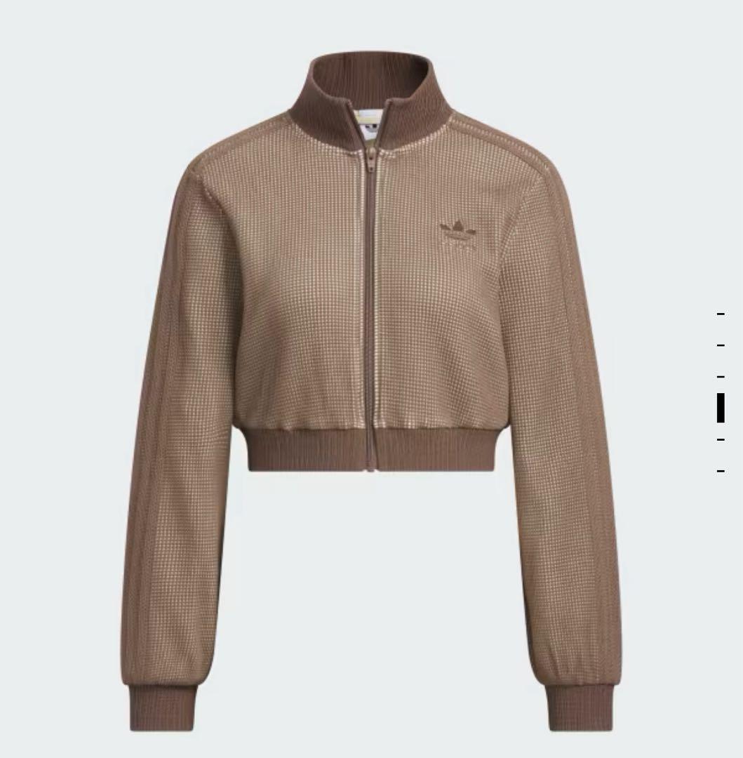 アディダス クロップ　トラップ　トップ　3XL 定価以下！　ワッフルニット