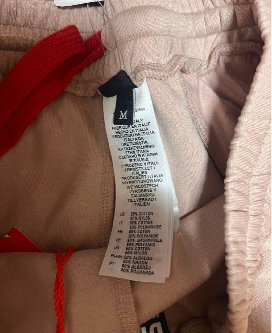 美品　diesel スウェットパンツ　サイドダブルジップパンツ