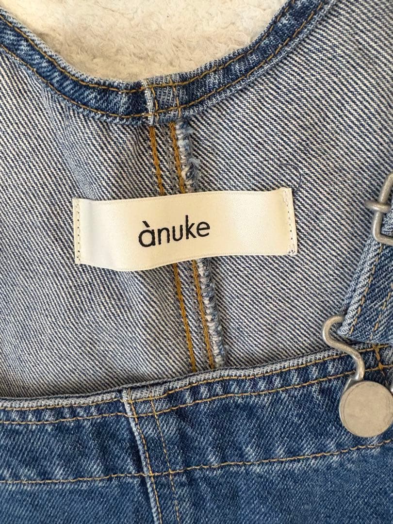 anuke Denim Overall オーバオール
